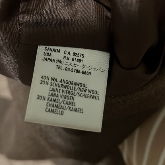 Escada double breasted brown blazer - size 38 - Picture 5 of 7